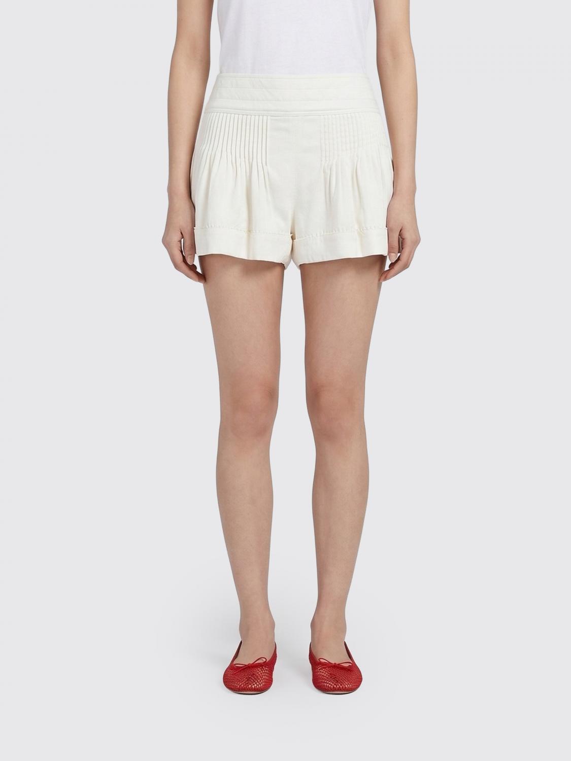 Shorts Woman color White