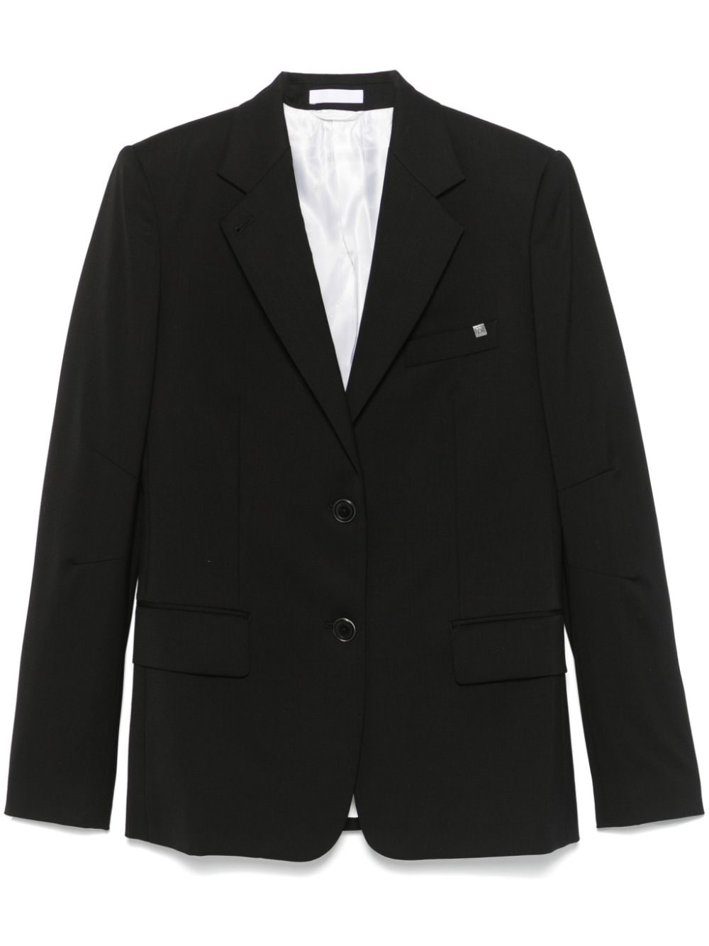 Curved Classic blazer - Black