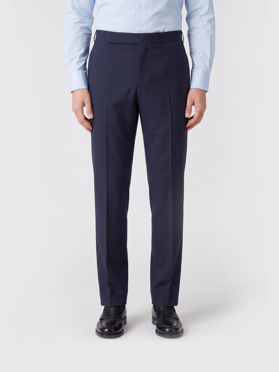 Pants Men color Blue