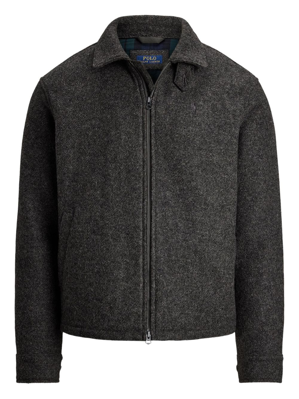 Collar-zip jacket - Grey