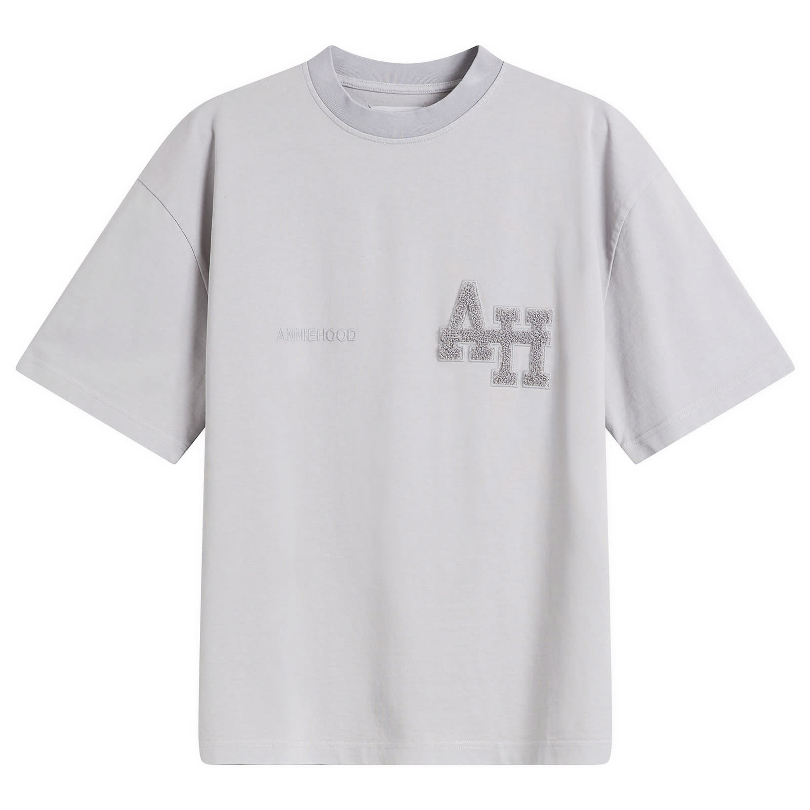 Men's College T-Shirt Washed Grey