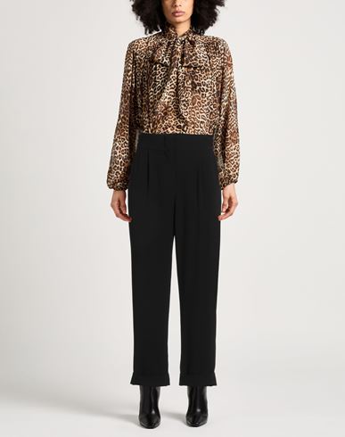 Woman Pants Black Size 4 Polyester