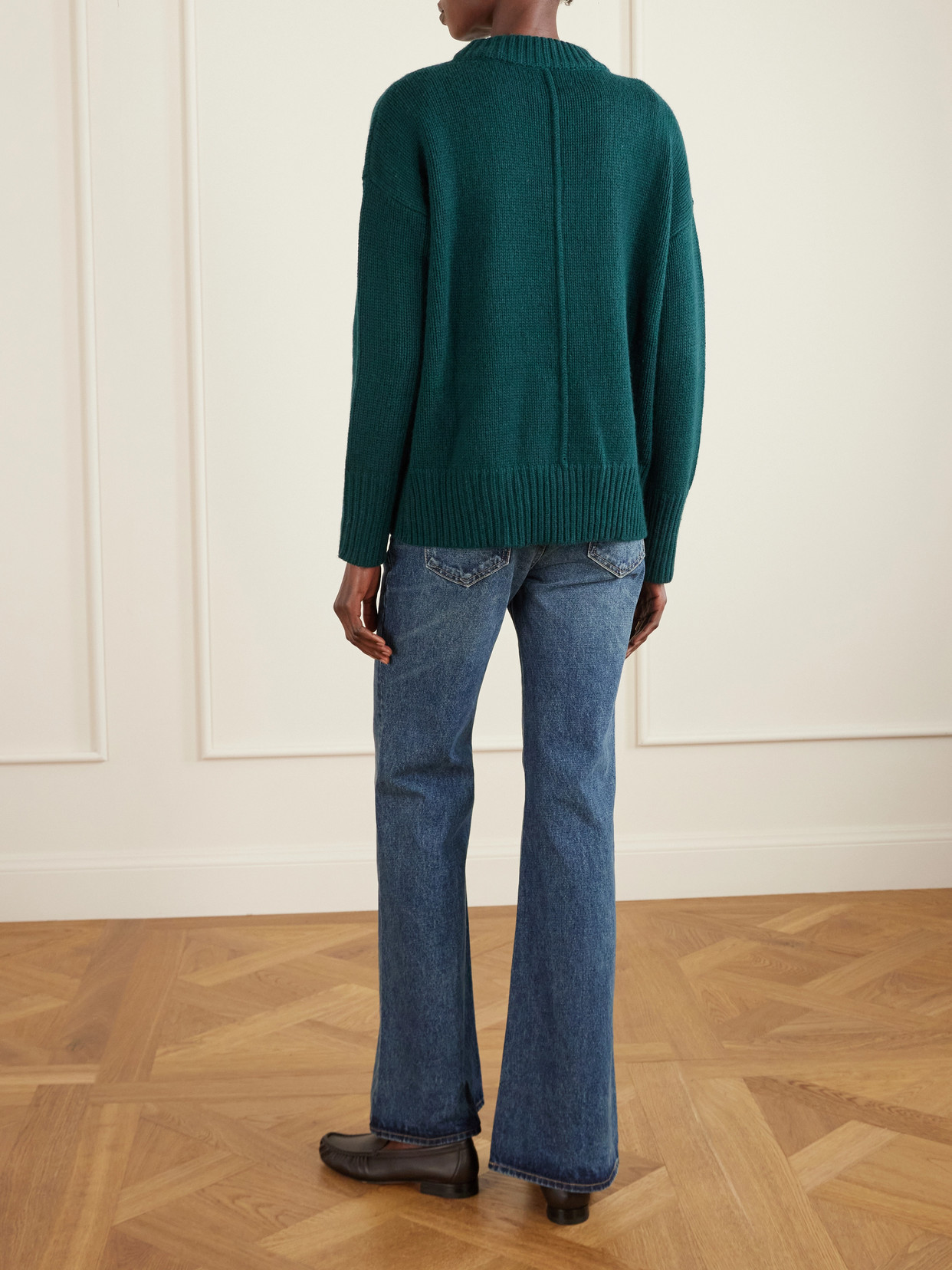 Marin Wool And Cashmere-blend Sweater - Green