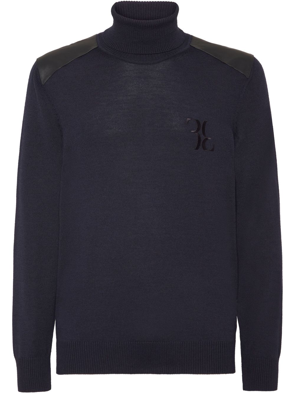 Billionaire turtle-neck jumper - Blue
