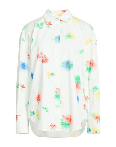 Woman Shirt White Size 4 Cotton