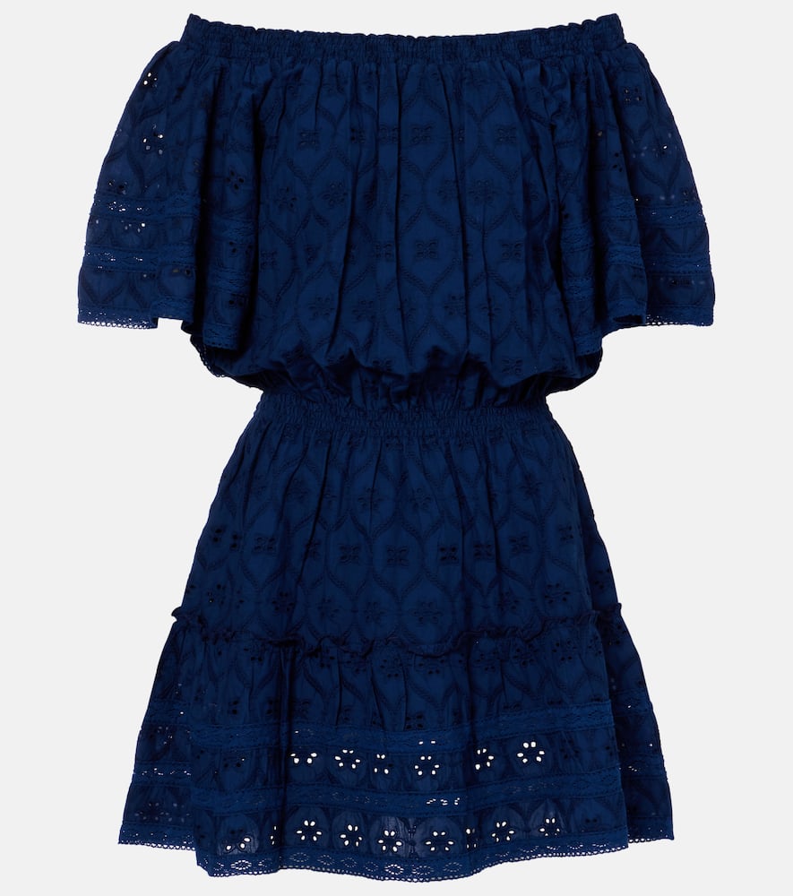 Micha broderie anglaise cotton minidress