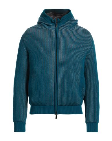 Man Jacket Deep teal Size 38 Virgin Wool