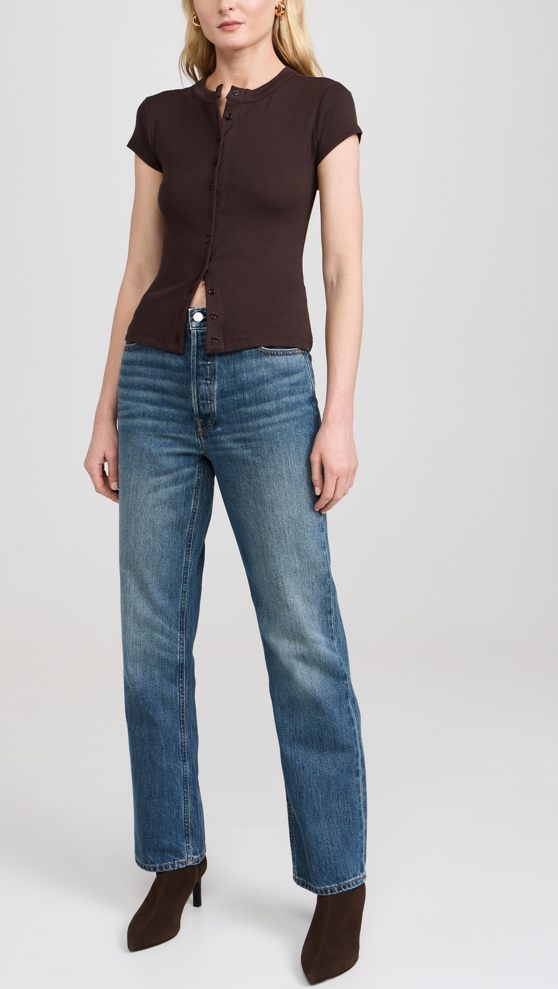 The Bev Relaxed Jeans Vintage Dark Indigo