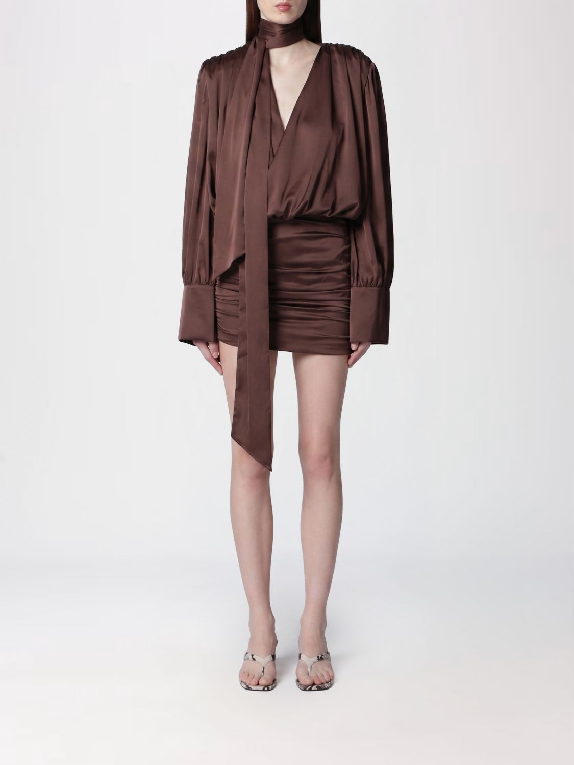 Dress Woman color Brown