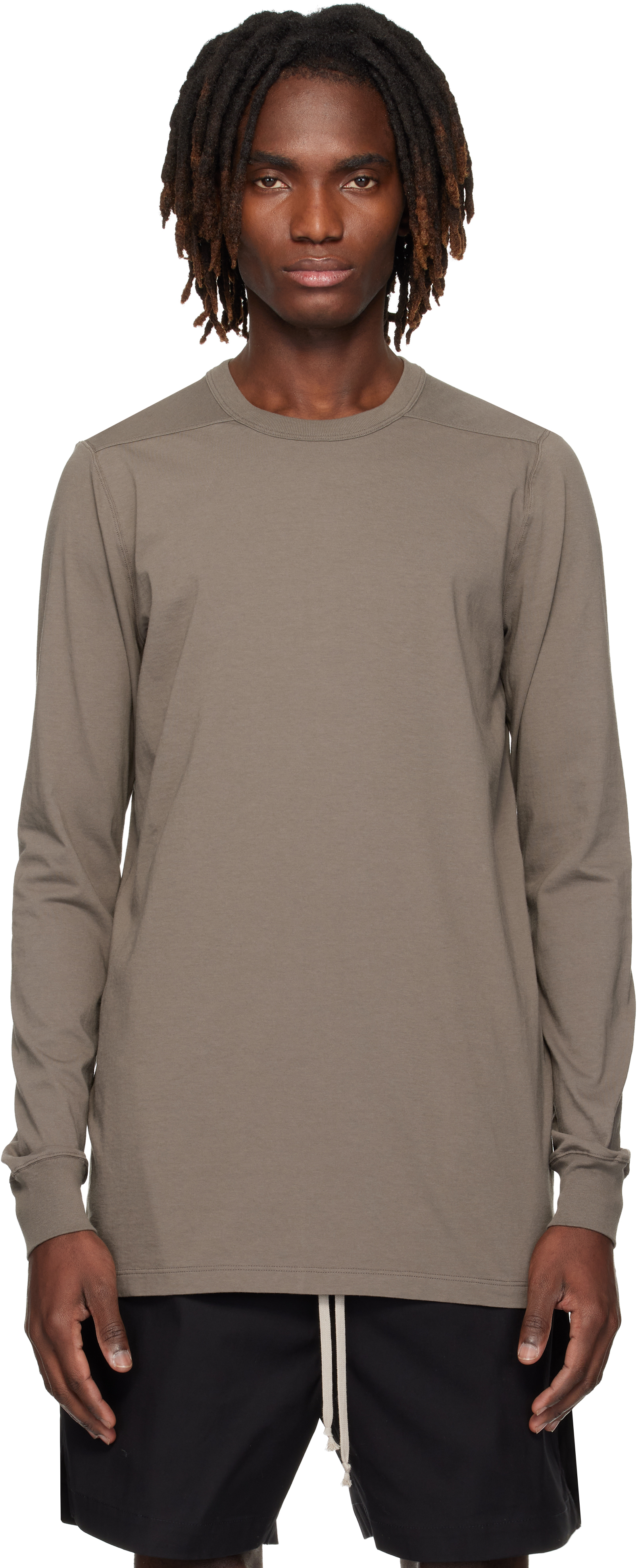 Gray Temple Level LS T-shirt