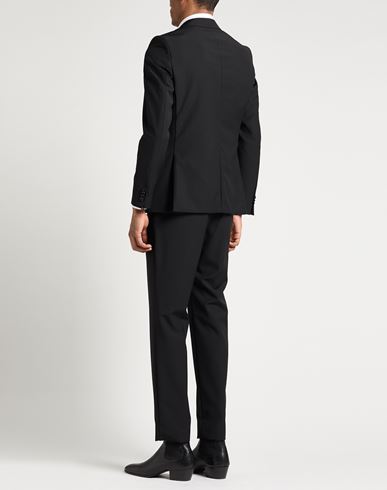 Man Suit Black Size 46 Wool