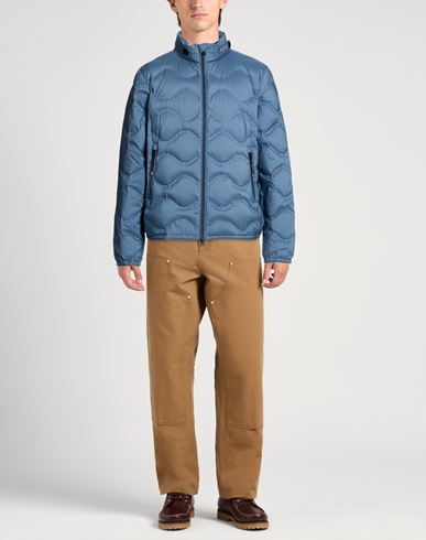 Man Puffer Slate blue Size XL Polyester