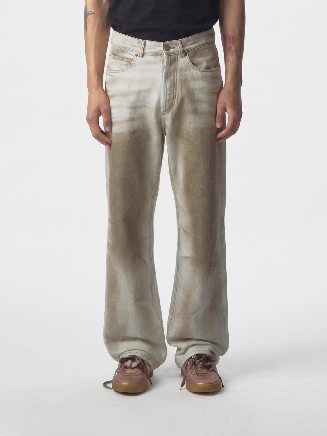 Jeans Men color White