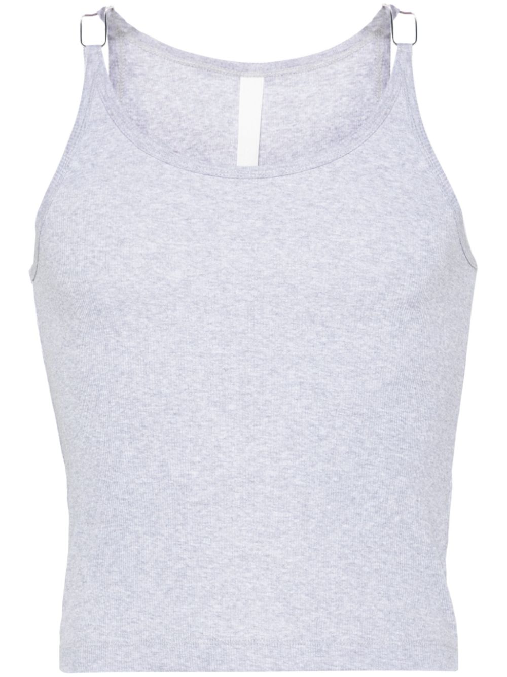 Wire Strap organic cotton tank top - Grey