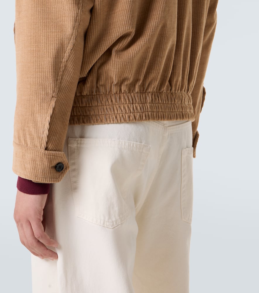 Cotton and alpaca corduroy jacket