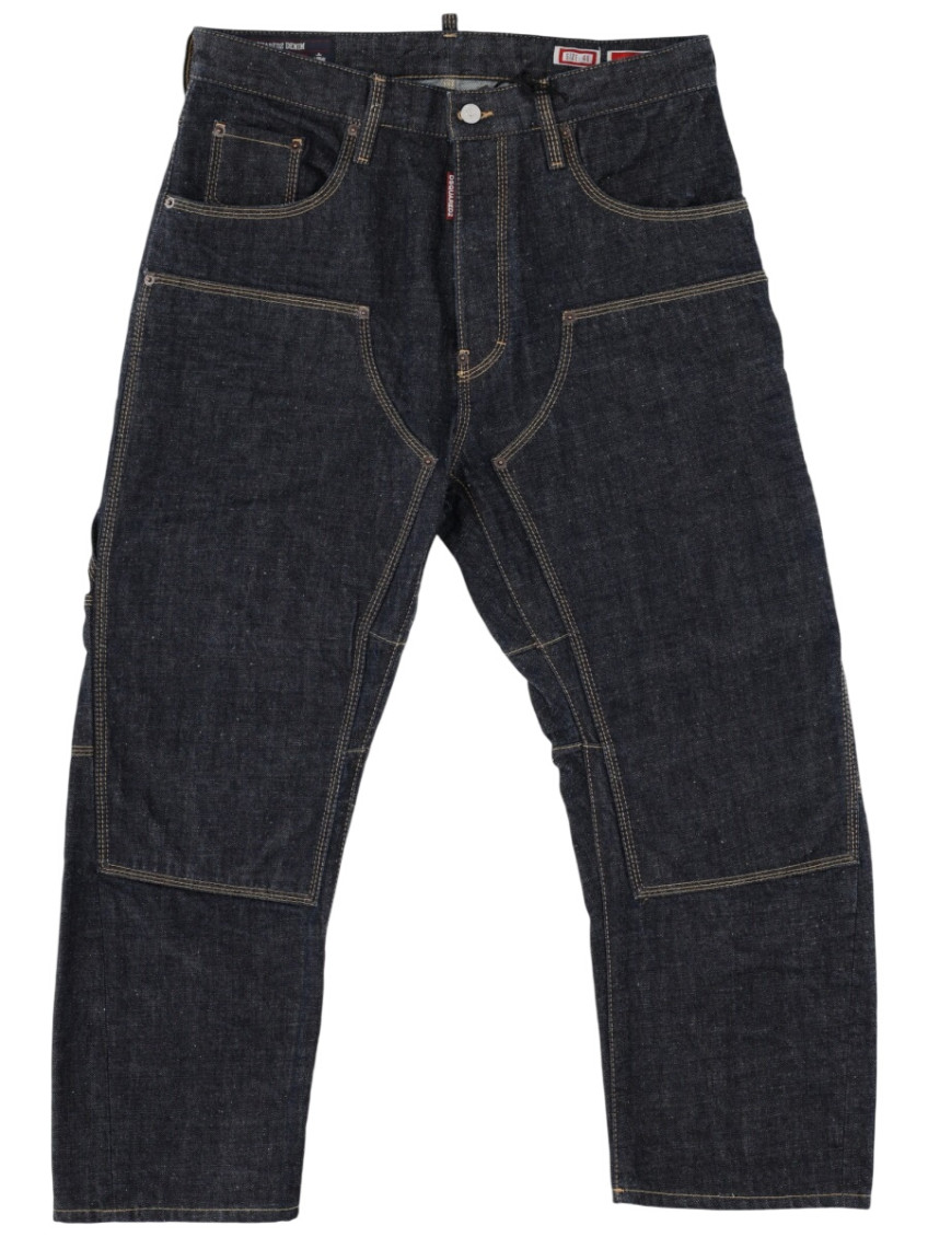 Dsquared2 - mid rise straight leg tailored pant