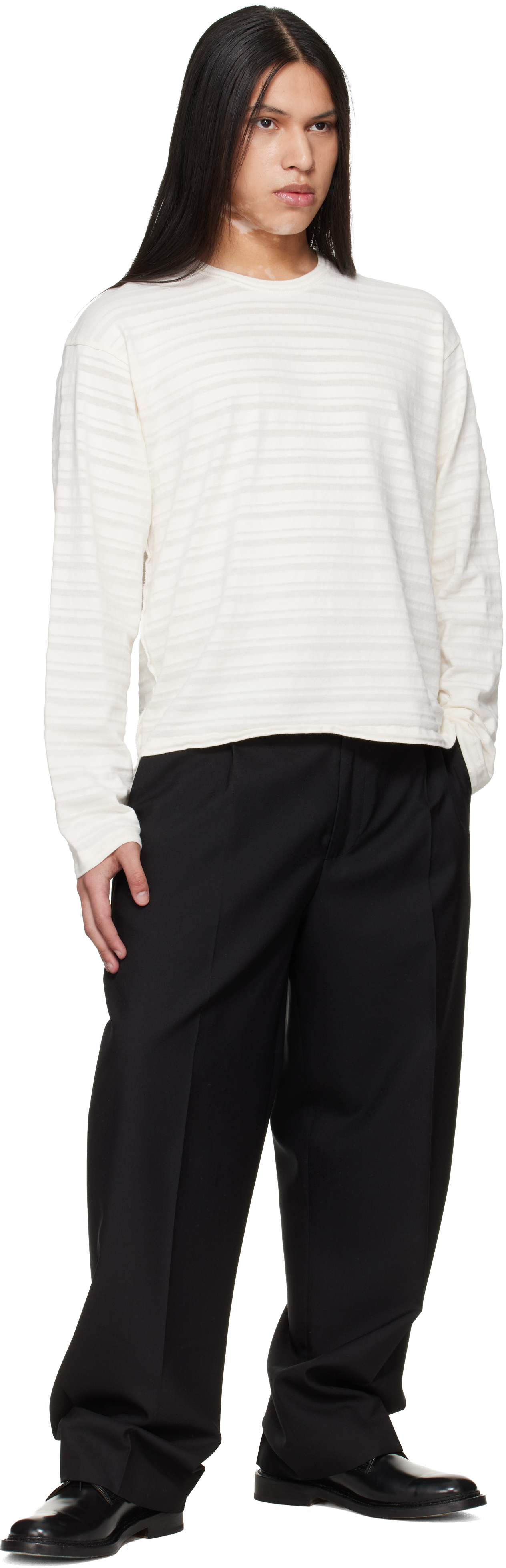 Off-White Round Neck Sweater