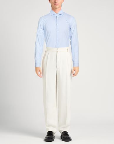 Man Shirt Azure Size 15 ¾ Cotton