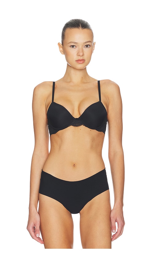 Skarlett Blue Divine Multi-way T-shirt Bra in Black. - 34B also in 32B, 36B, 32C, 34C, 36C, 32D, 34D, 36D
