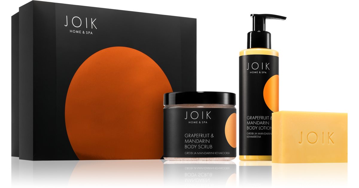 JOIK Organic Grapefruit and Mandarin — Women's Cosmetic Set