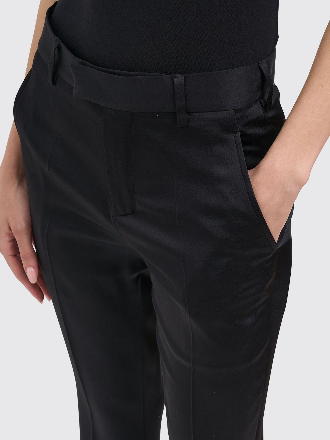 Pants Woman color Black