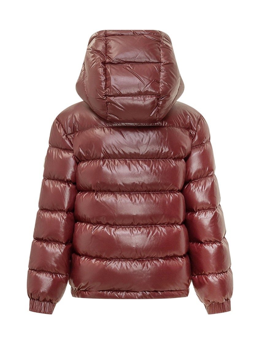 Kids Red Quilted Jacket