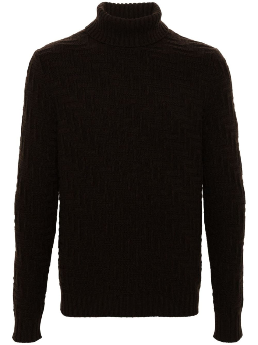 Cashmere Turtle-neck Sweater