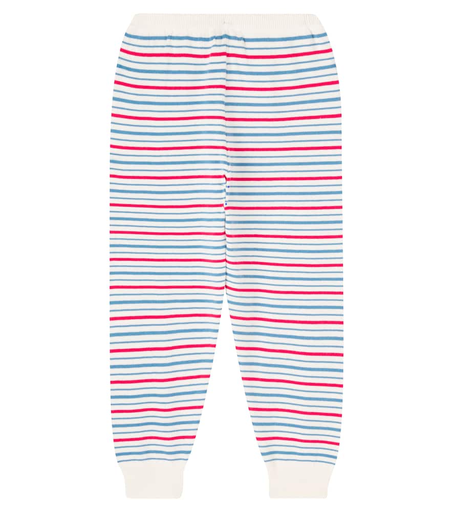 Konges Sløjd Mani striped cotton sweatpants