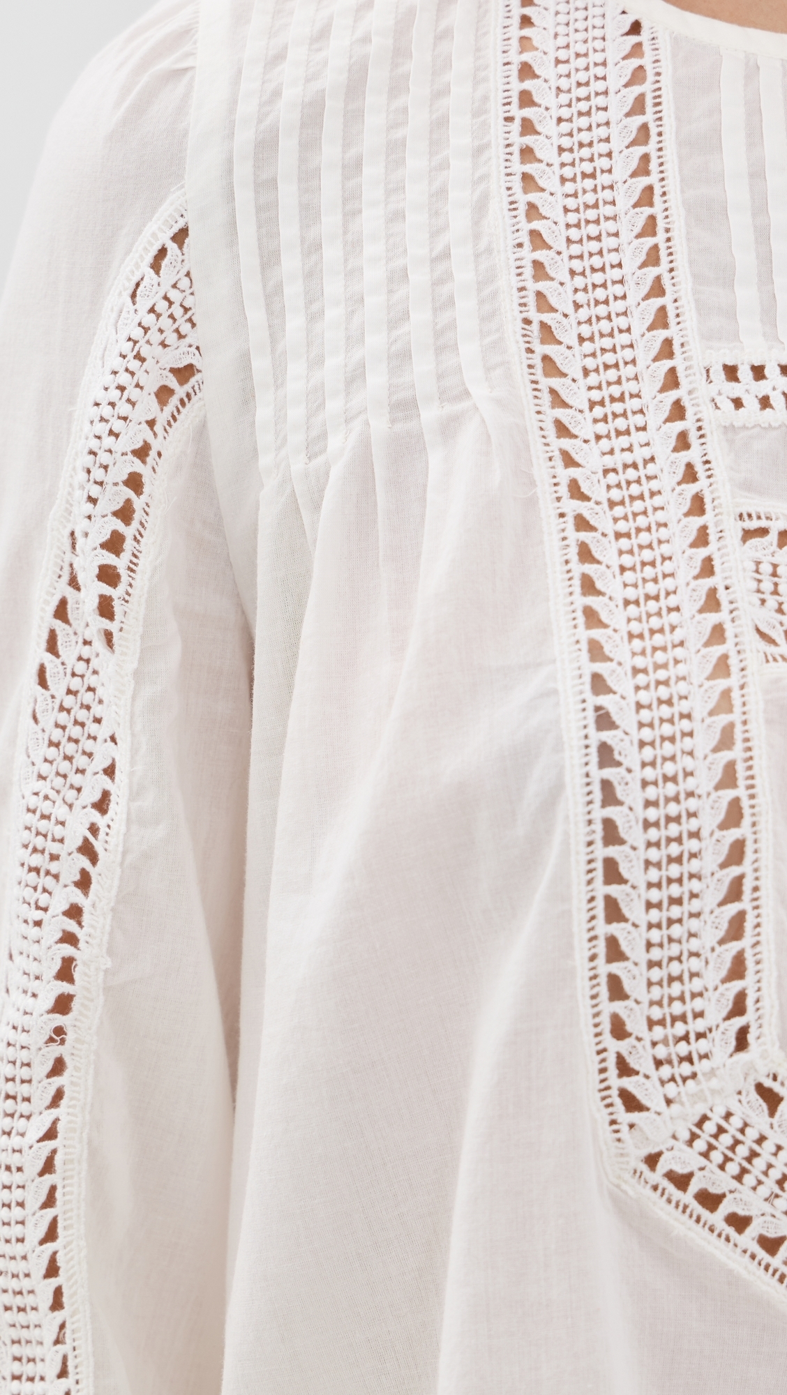 Marlowe Long Sleeve Cotton Top Pristine