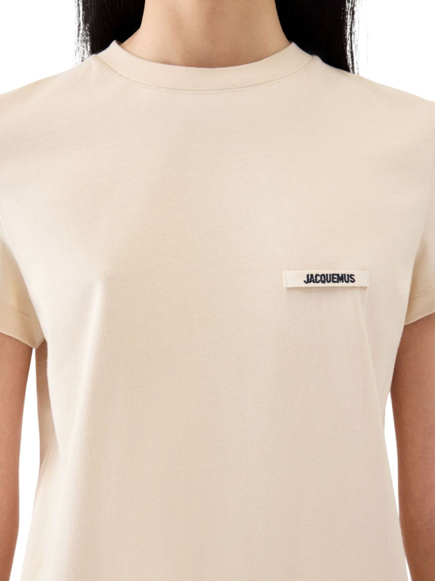 Le Tshirt Gros Grain Mc Beige