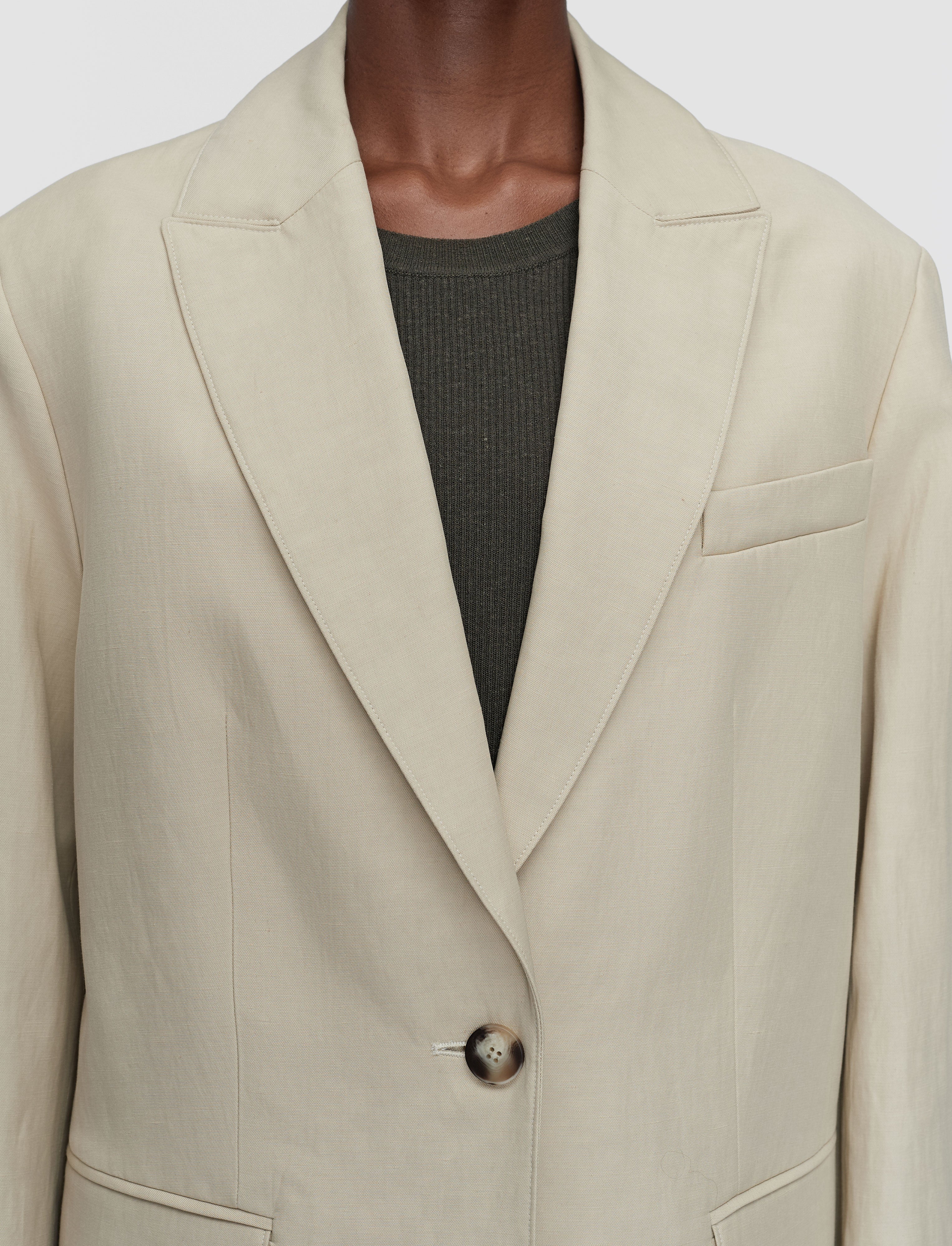 Rochd Light Linen Blend Jacket - 40