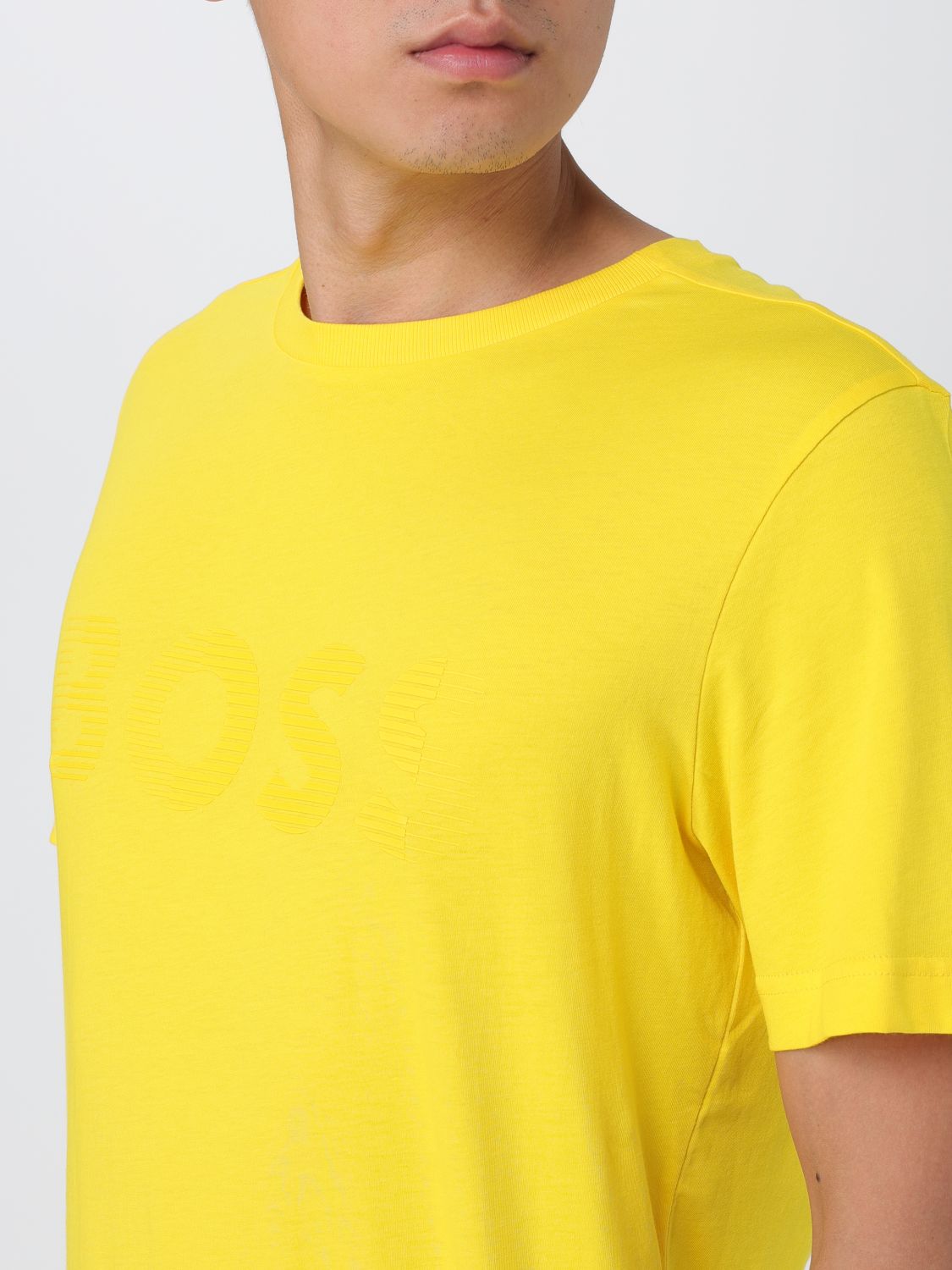 T-Shirt Men color Ocher