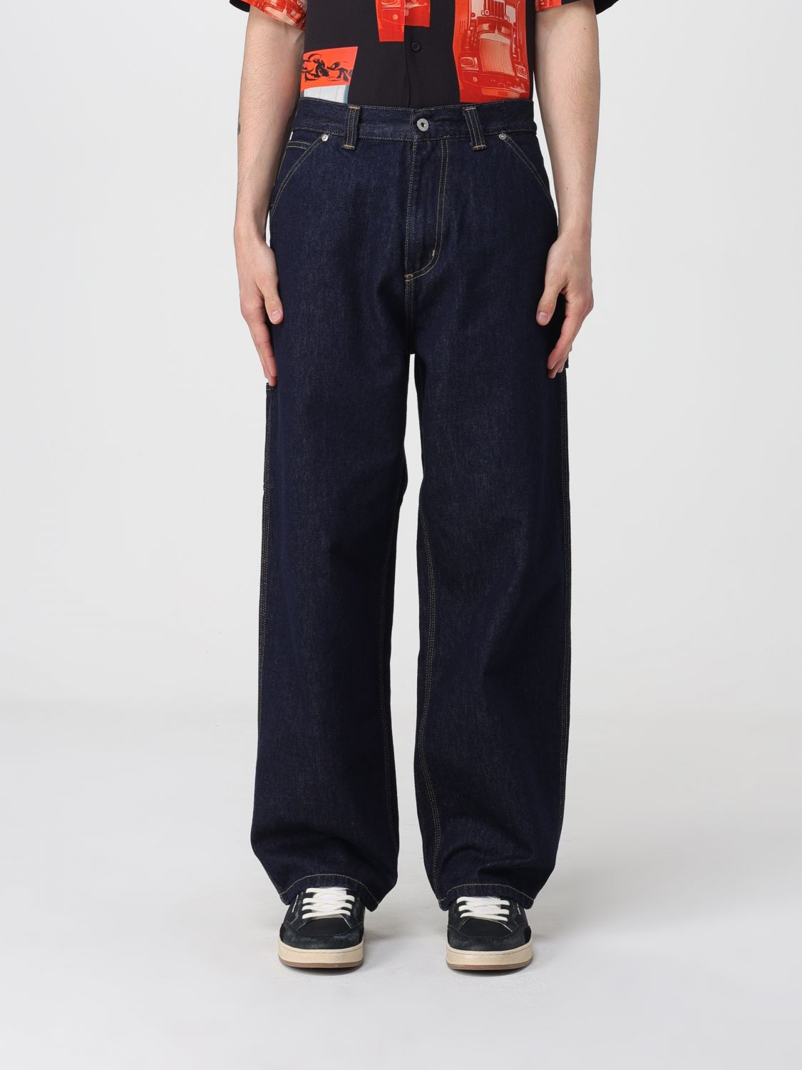 Jeans Men color Blue