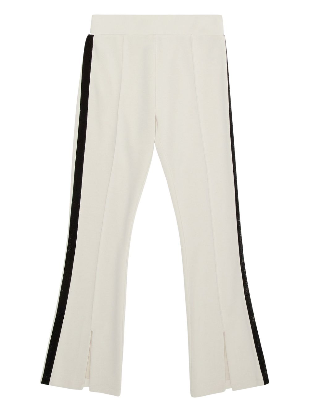 Logo-print stretch-jersey trousers - Neutrals
