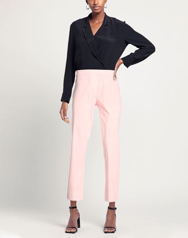 Woman Pants Light pink Size 2 Cotton, Elastane