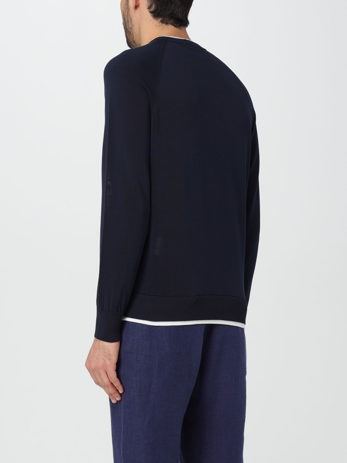 Sweater Men color Blue