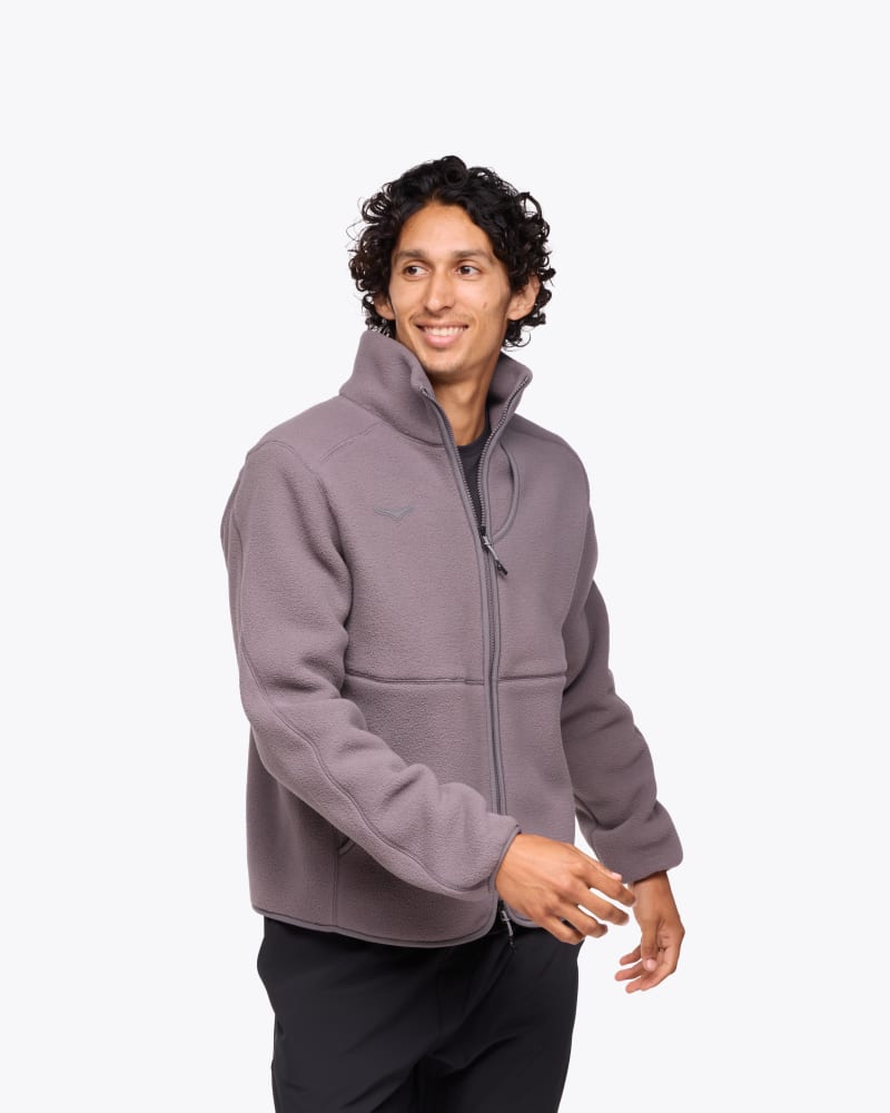 HOKA Men's Ridgetop Full Zip Fleece in Galaxy