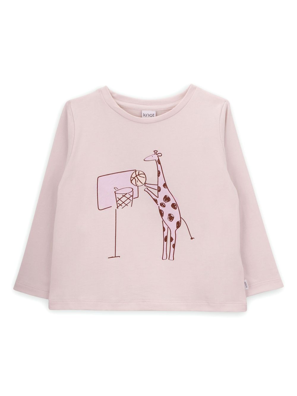 Giraffe T-shirt - Pink