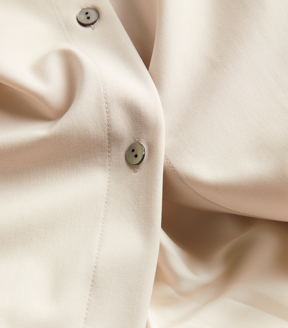 Belted Shirt Dress