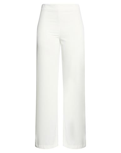 Woman Pants White Size 4 Polyester