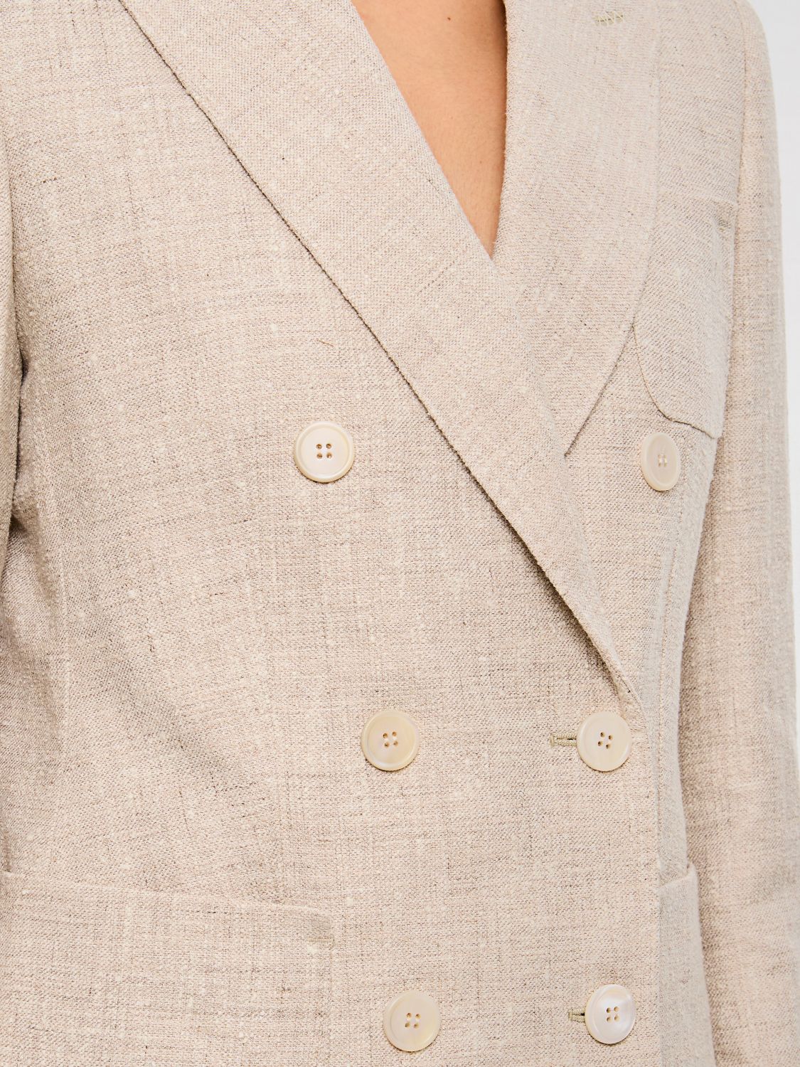Blazer MAX MARA Woman color Beige