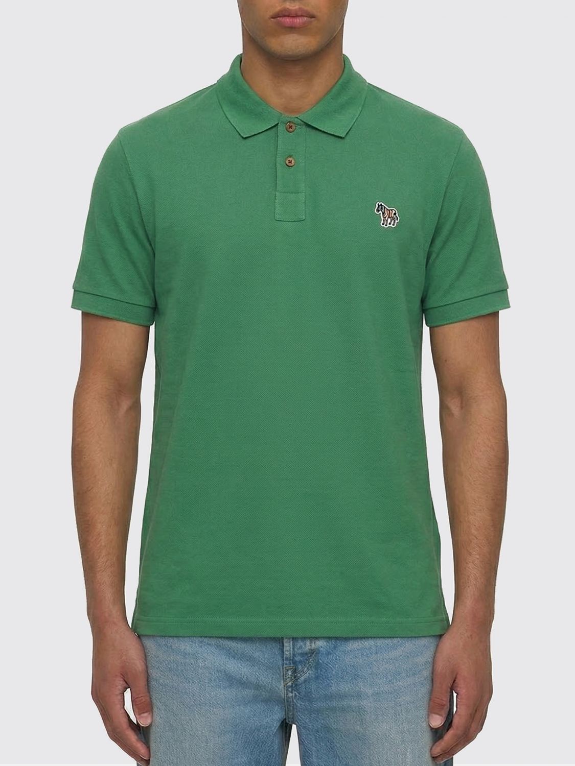 T-Shirt Men color Green