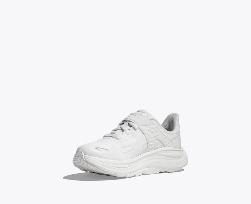HOKA Clifton 10 Shoes in White/White