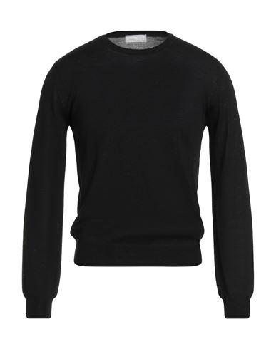 Man Sweater Black Size 36 Virgin Wool