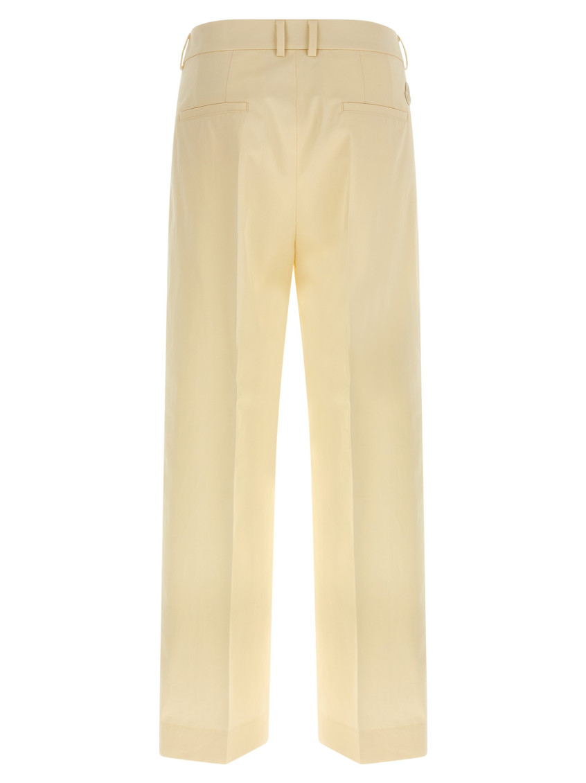 Tailored Trousers Pants Beige