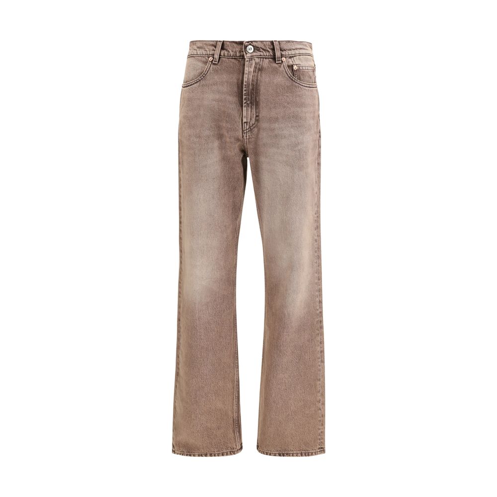 Carlson Cut Jeans — Beige