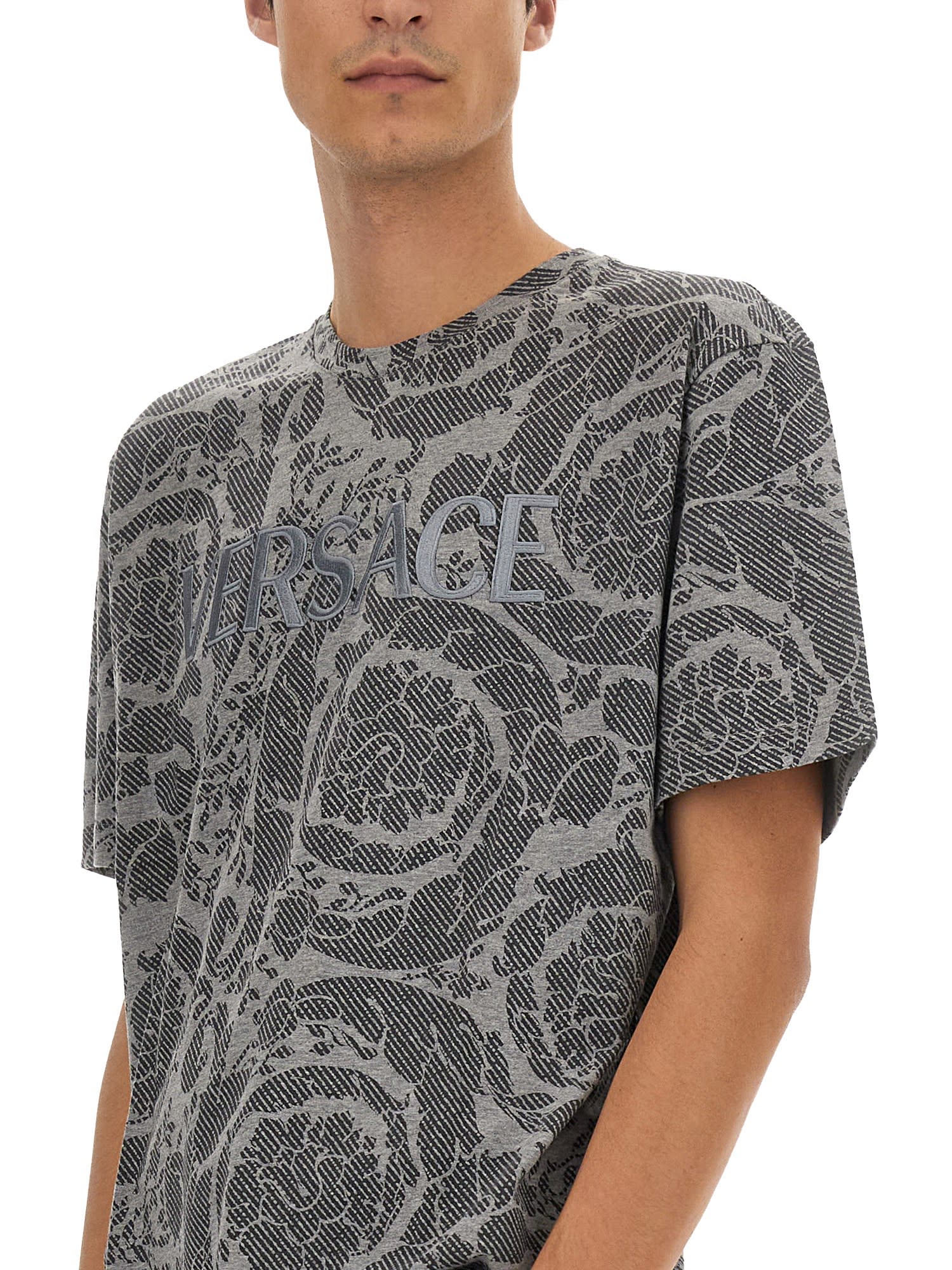 Silhouette Baroque Logo T-shirt