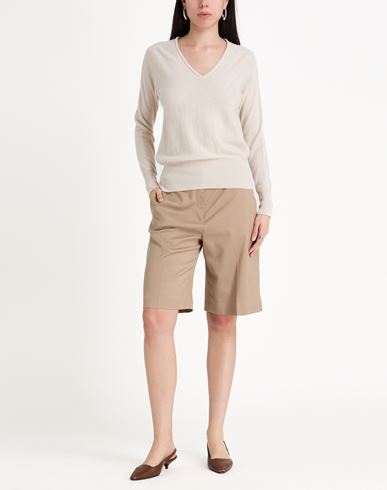 Woman Sweater Cream Size 1 Wool, Cashmere