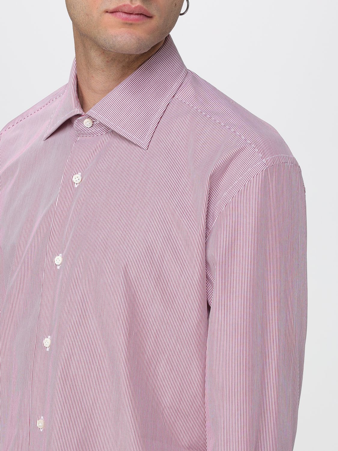 Shirt Men color Red