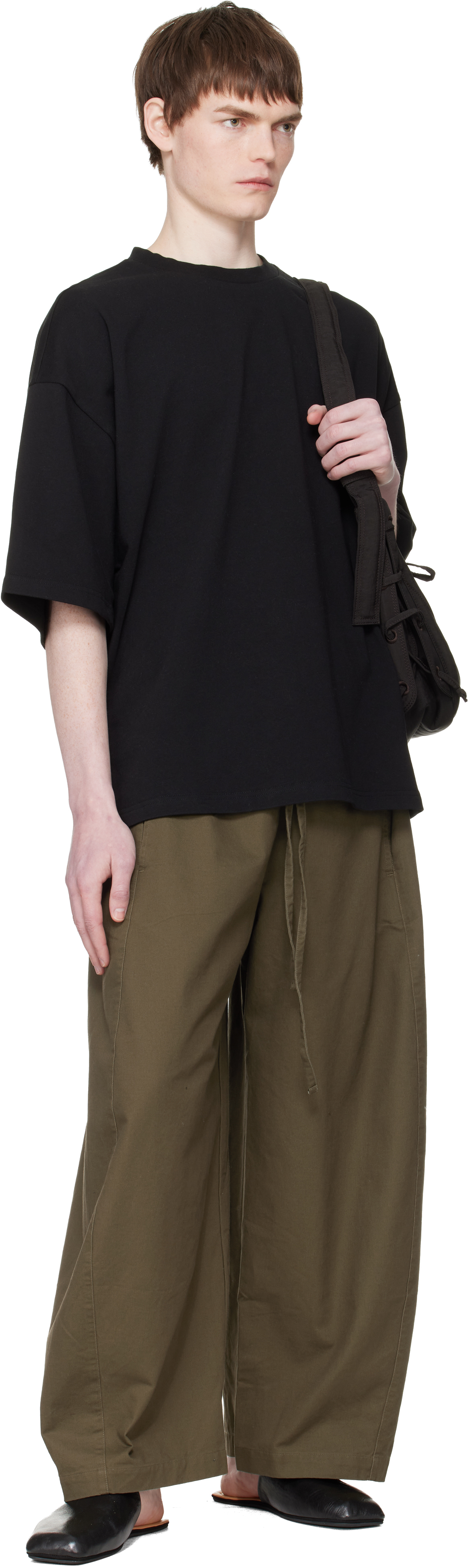 Black Heavy Boxy T-shirt